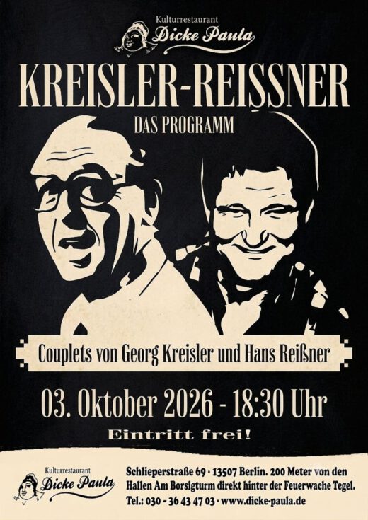 DP Plakat Kreisler Reissner 2026